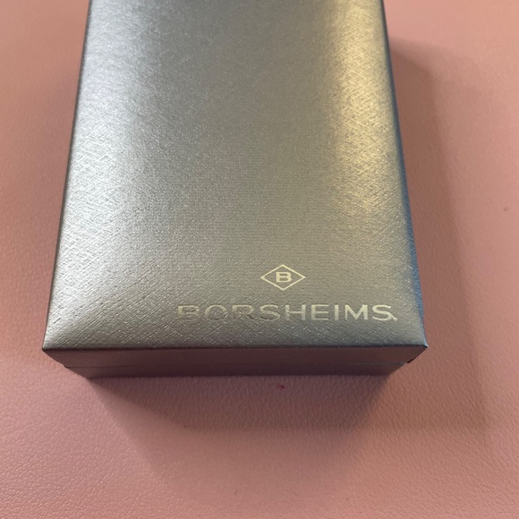 Borsheims Sterling Silver Intertwined Circle Pendant, 16" - Picture 3 of 3